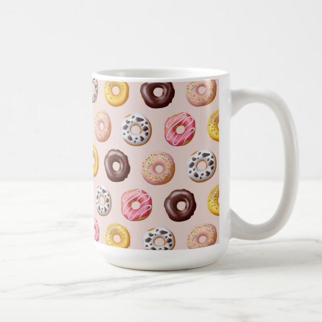 Caneca De Café Padrão de Compro da padaria de rosquinha (Direita)