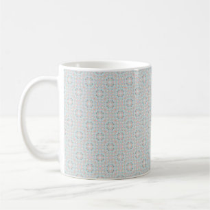 Caneca De Café Padrão de Concha de Mar Sem Costura