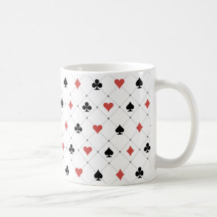 Caneca De Café Padrão de Deck of Cards