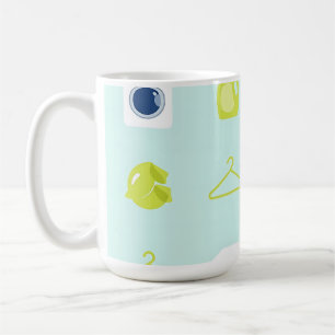 Caneca De Café Padrão de Dia de Roupa Limpa
