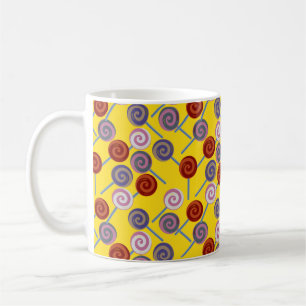 Caneca De Café Padrão de doces Padrão do lombo pirulito 50