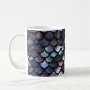 Caneca De Café Padrão de Escala de Sereia