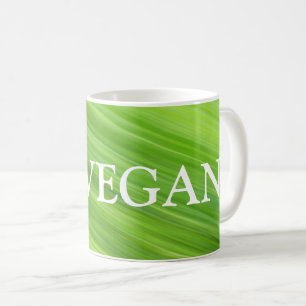 Caneca De Café Padrão de faixas verdes