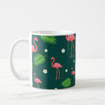 Padrão de Flamingo Tropical