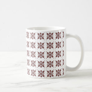 Caneca De Café Padrão de Flor Mandala