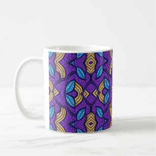 Caneca De Café Padrão de Folha da Corte Real