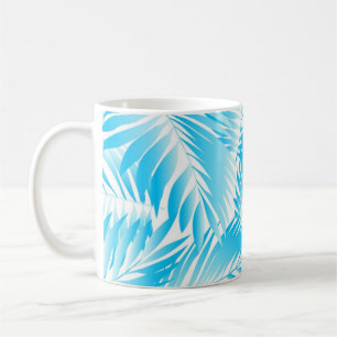 Caneca De Café Padrão de folhas
