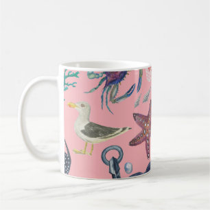 Caneca De Café Padrão de Frigorífico de Âncora de Água Náutica