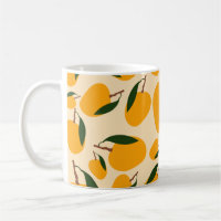Padrão de Fruta Mango Summer