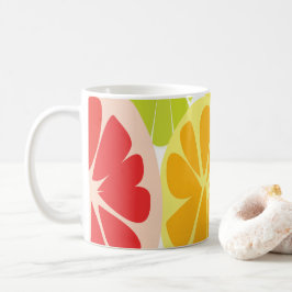 Caneca De Café Padrão de Frutas Cítricas