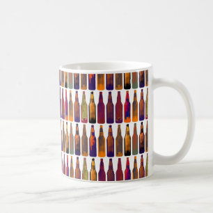 Caneca De Café padrão de garrafas (cerveja)