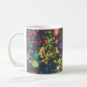 Caneca De Café Padrão de granulometria sem cor aparente com a co
