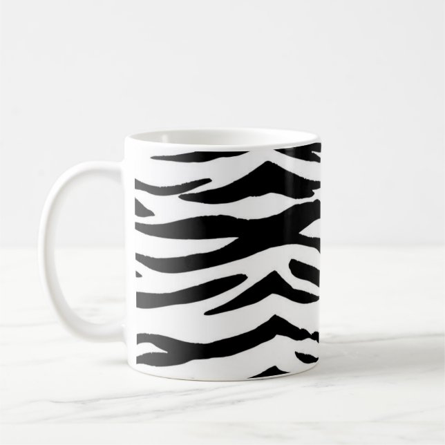 Caneca De Café Padrão de impressão animal (Esquerda)