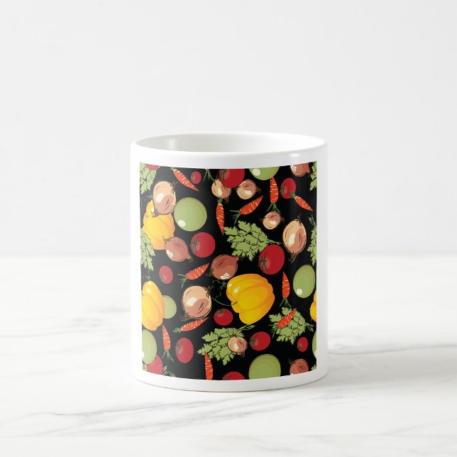 Caneca De Café Padrão de Legumes (Criador carregado)