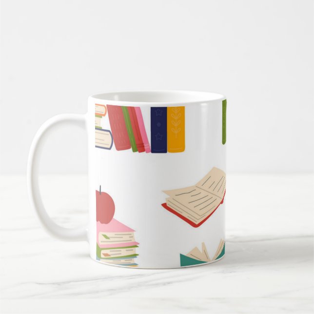 Caneca De Café Padrão de livro (Esquerda)