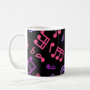 Caneca De Café Padrão de música