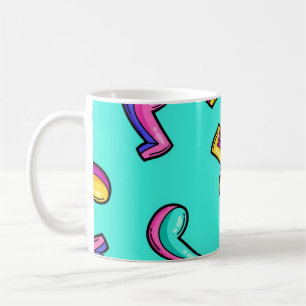 Caneca De Café Padrão de música