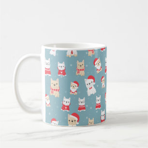 Caneca De Café Padrão de Natal