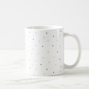Caneca De Café Padrão de porta do triângulo de Pastel