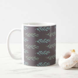 Caneca De Café padrão de ramificação