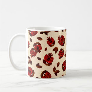 Caneca De Café Padrão de repetição sem descontinuidades com brilh