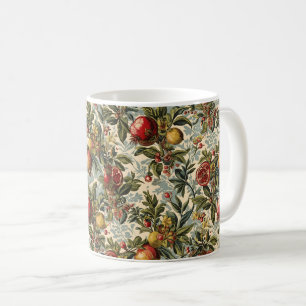 Caneca De Café Padrão de romã Fruit de William Morris