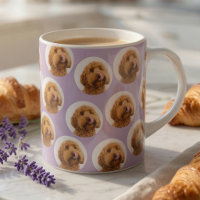 Padrão de Rosto de Animal Personalizado Foto de Ca