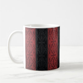 Caneca De Café Padrão de Tapete Marroquino Metade Dividido