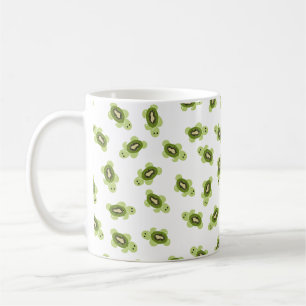 Caneca De Café Padrão de tartaruga