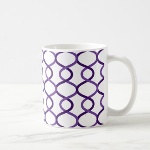 Caneca De Café Padrão de tecelagem marroquina