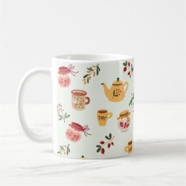 Caneca De Café Padrão de tempo do chá sem aparência