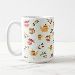 Caneca De Café Padrão de tempo do chá sem aparência