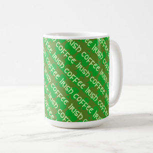 Caneca De Café Padrão de Trevo