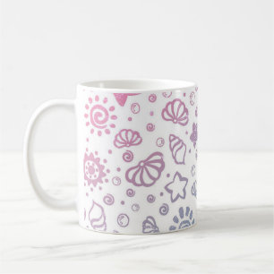 Caneca De Café Padrão de Verão