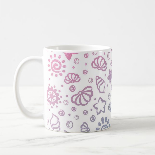 Caneca De Café Padrão de Verão (Esquerda)