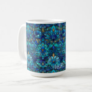 Caneca De Café Padrão de Vidro Armazenado MugCustomizable