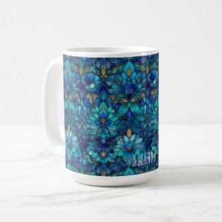 Caneca De Café Padrão de Vidro Armazenado MugCustomizable