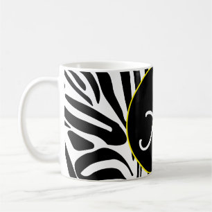 Caneca De Café Padrão de Zebra