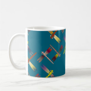 Caneca De Café Padrão decorativo colorido sem soldadura com um ar