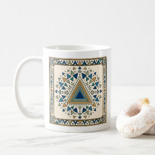 Caneca De Café Padrão decorativo do sudoeste
