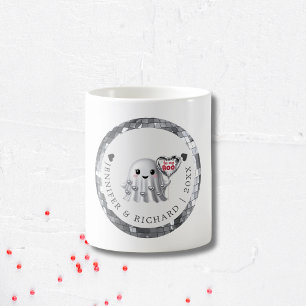 Caneca De Café Padrão do Design do Namorados do do Silver Ghost