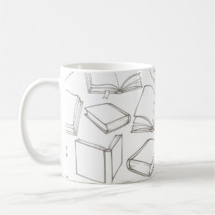 Caneca De Café Padrão do livro