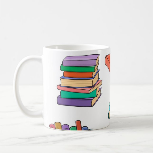 Caneca De Café Padrão do livro (Esquerda)