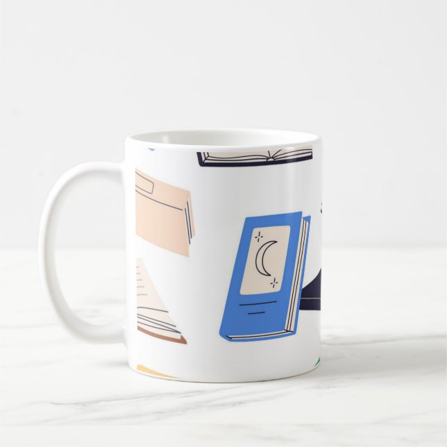 Caneca De Café Padrão do livro (Esquerda)
