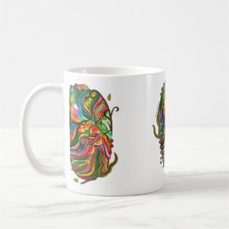 Caneca De Café Padrão do Portal de Abstrato original
