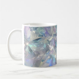 Caneca De Café Padrão do Quartz Crystal Sparkly