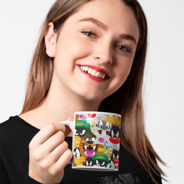 Caneca De Café PADRÃO Emoji LOONEY TUNES™ (Criador carregado)