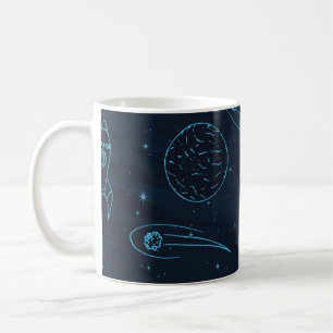 Caneca De Café Padrão espacial