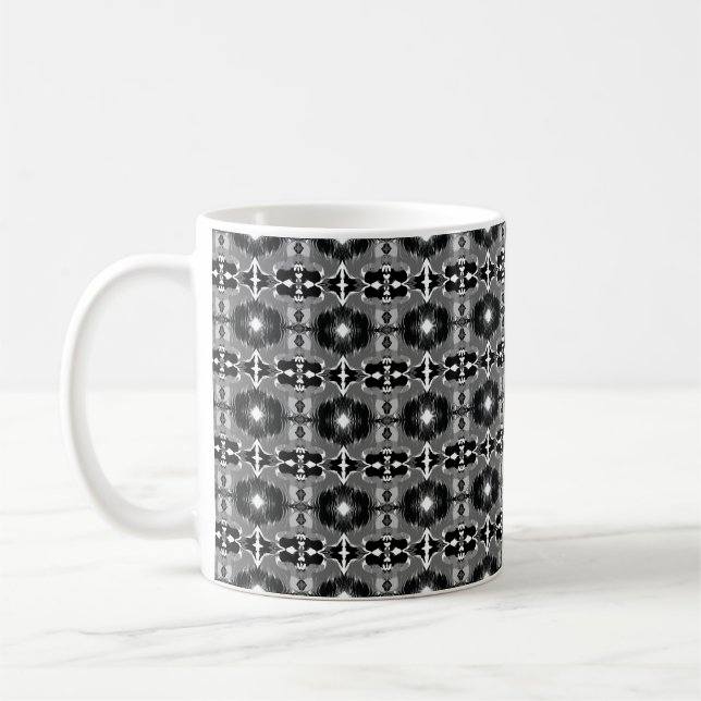 Caneca De Café Padrão Espelho de Sombra (Esquerda)