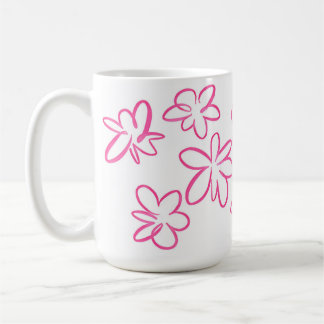 Caneca De Café Padrão floral